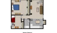 Niagara Falls Apartments 2 Bedroom Floor Plan