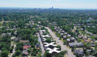 Aerial image Delaware Park Apartments