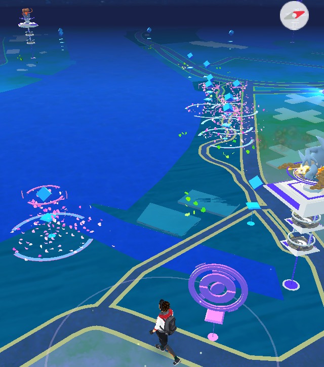 Pokémon GO canalside downtown Buffalo