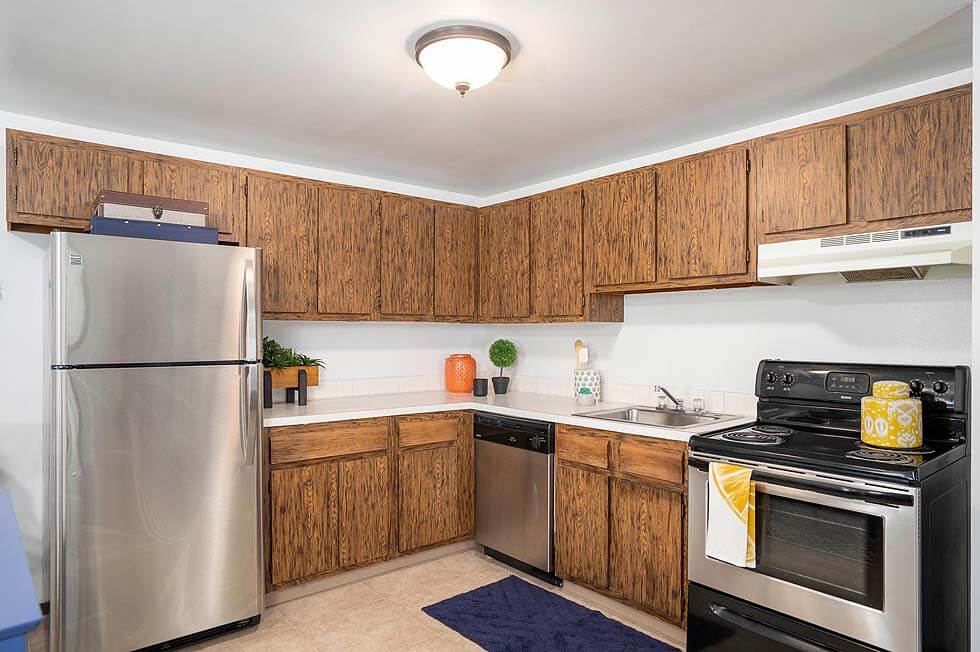 Kitchen at Witmer Rd Apartments