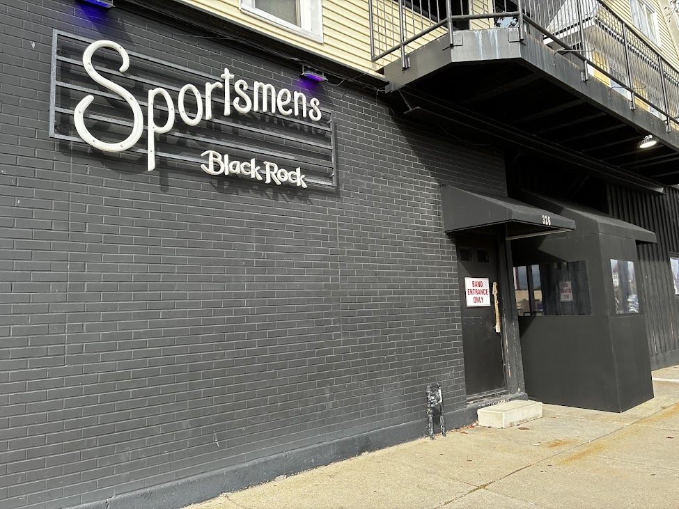 Front of Sportsmen's Tavern, the live music venue in North Buffalo
