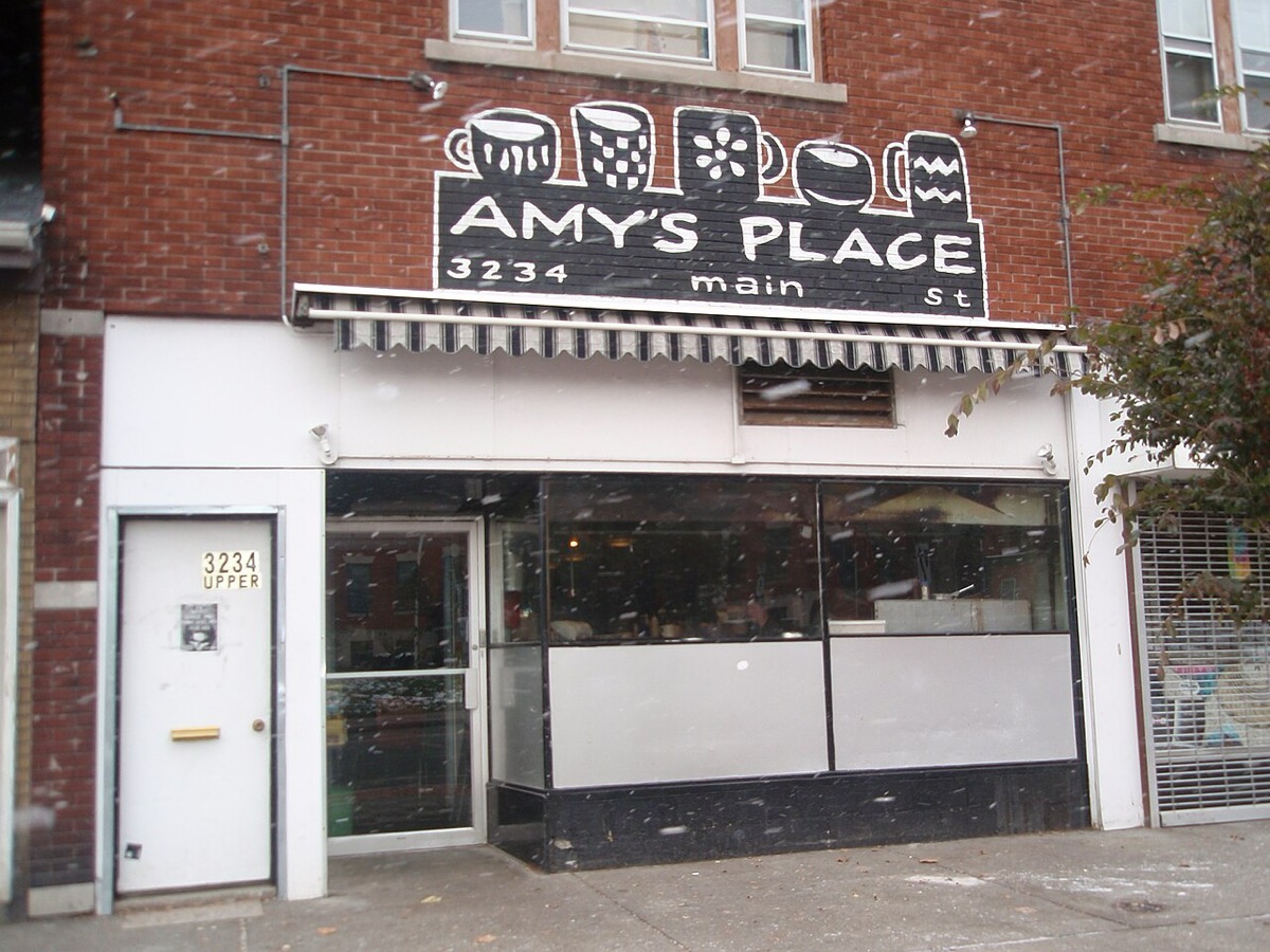 Amy's Place restaurant on Main Street in Buffalo's University Heights