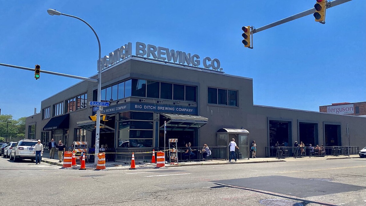 Big Ditch Brewing Company in downtown Buffalo, NY