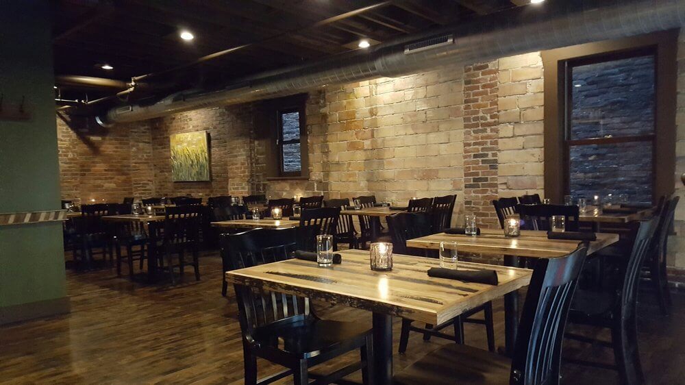 interior of Toutant restaurant in Buffalo NY