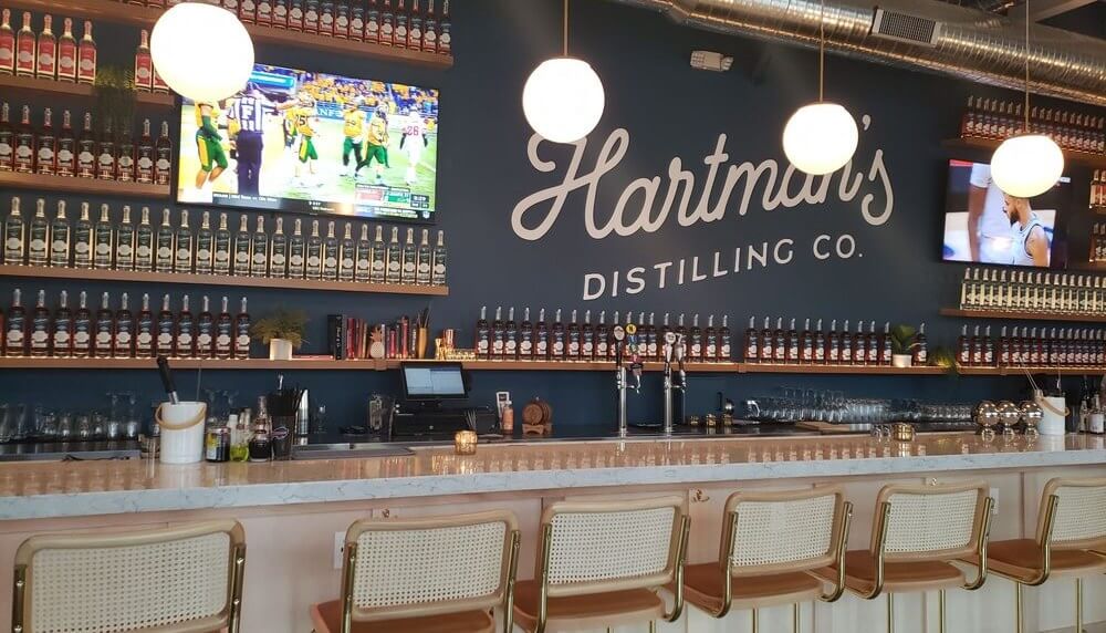 Hartmans Distilling Interior