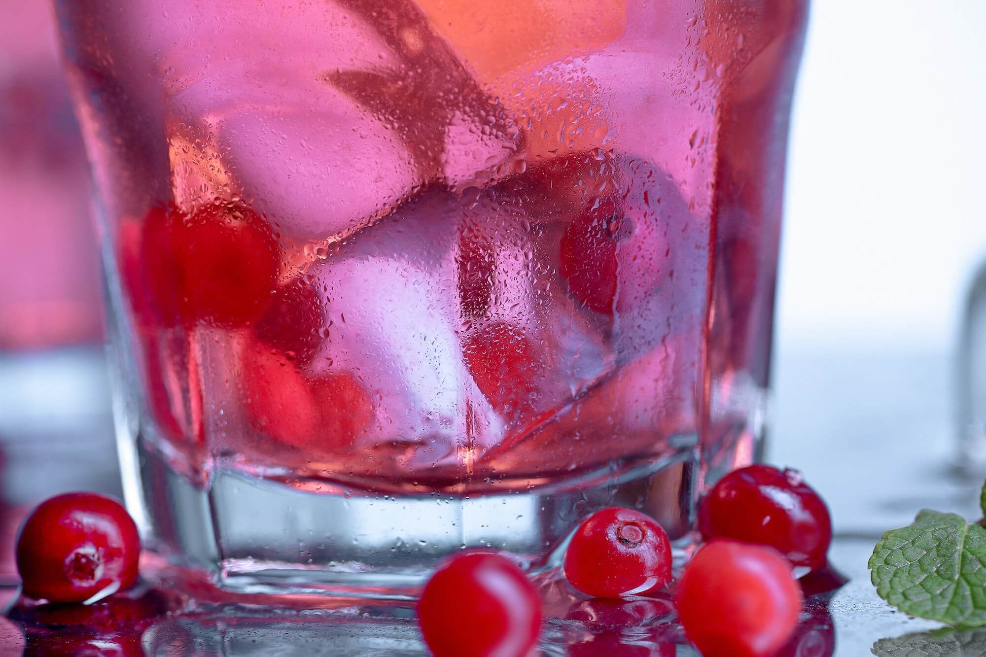 Mocktail Cranberry Fizz