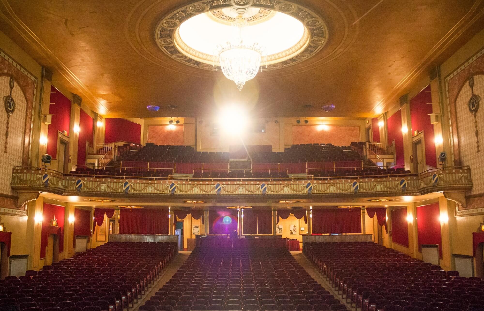 Riviera Theatre Stage View