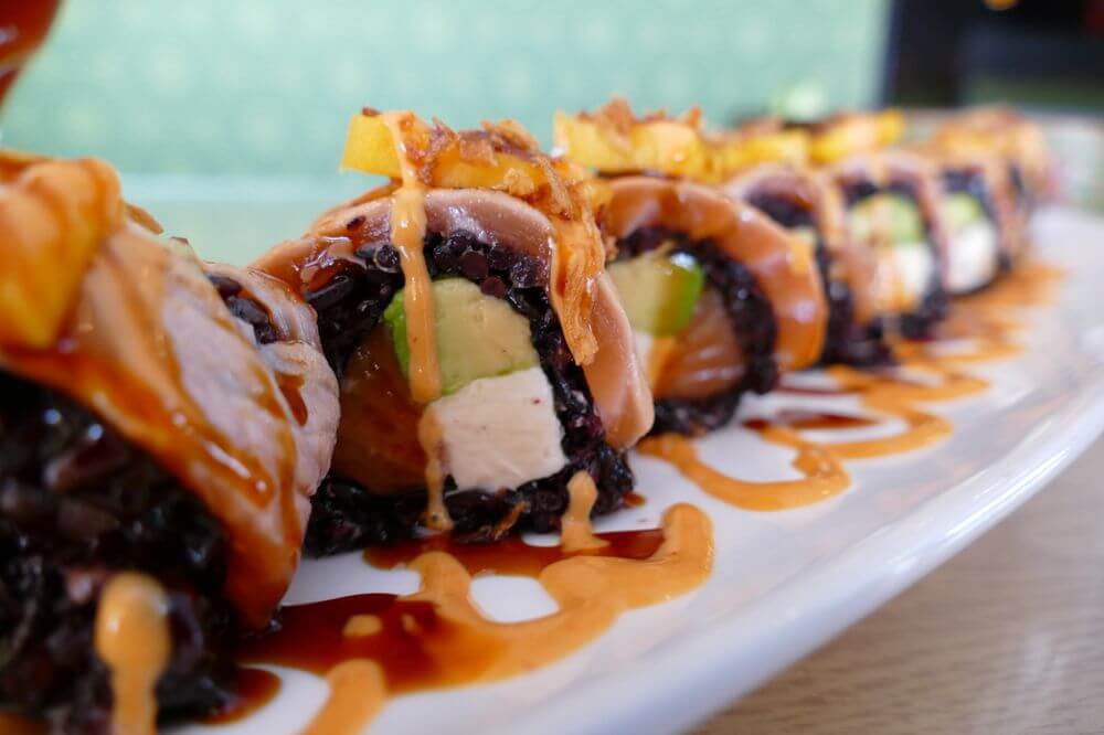 Salmon Special Roll from Sun Cuisines