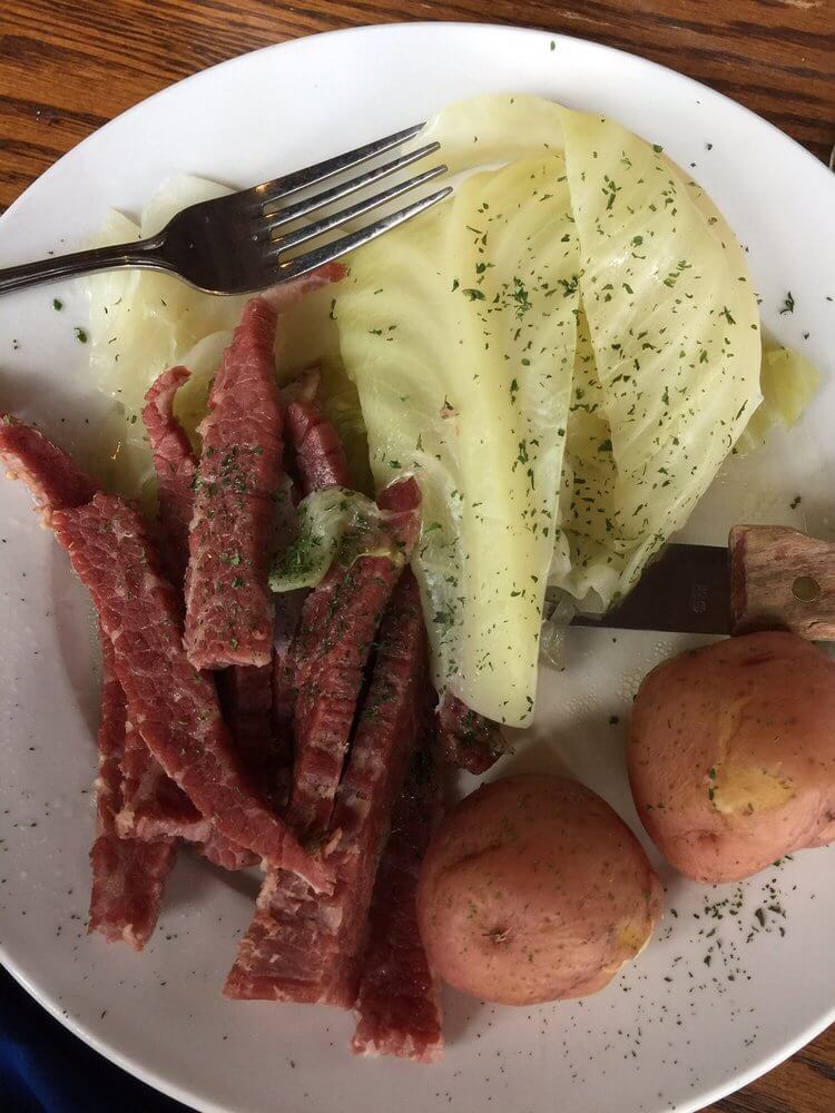 Corned beef and cabbage