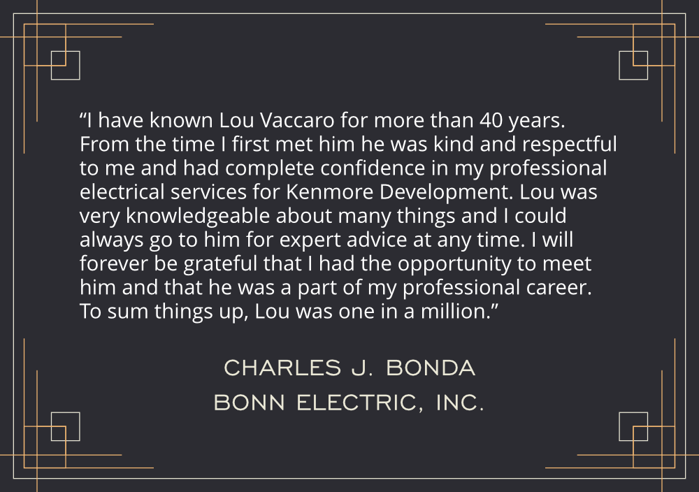 Remembering Lou Vaccaro