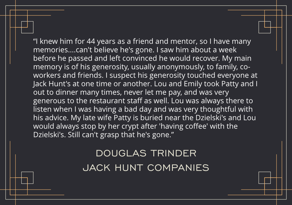 Remembering Lou Vaccaro